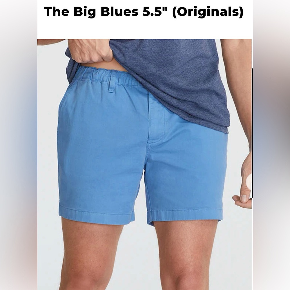 Chubbies Men's Big Blues 5.5" Original Stretch Shorts. Size XXL. NWT